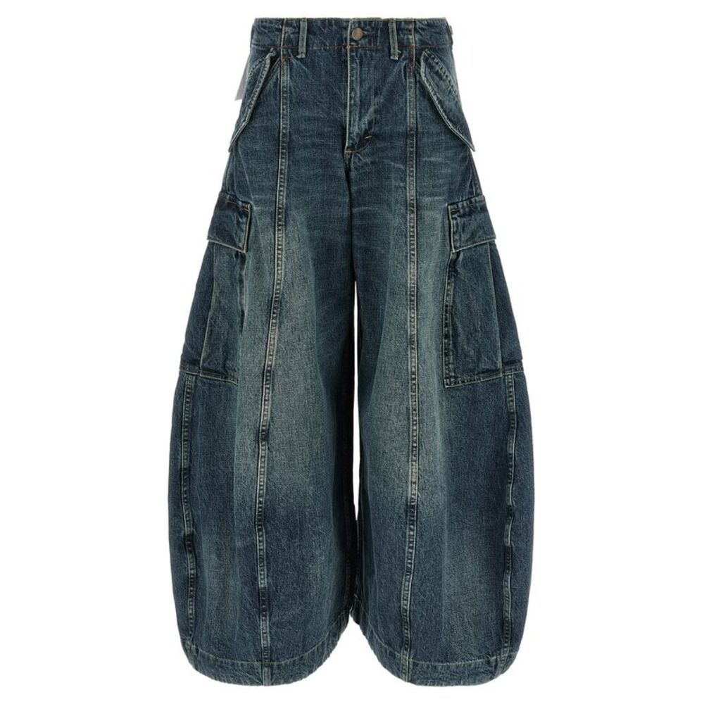R13 Blue Cotton Jeans Women's Denim